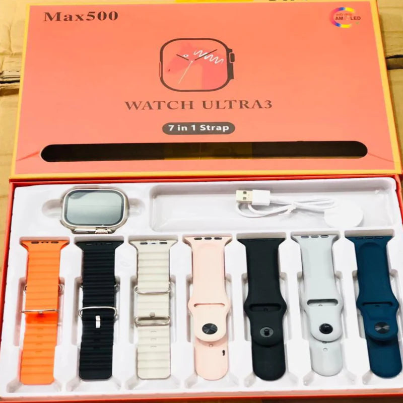 "Watch Ultra3 Max500" 7-in-1 strap